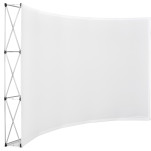 Legend Curved Banner Wall 3.5m x 2.25m