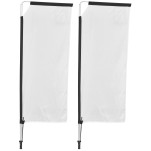 Legend 2m Telescopic Flying Banner (Set of 2)