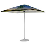 Fade Resistant Parasol Single Pole 3m x 3m