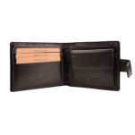 Wallet with Credit Card Flap & Coin Purse