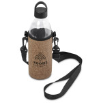 Kooshty Kork Hands-Free Glass Water Bottle – 850ml