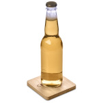 Drifter Bamboo Bottle Opener Coaster