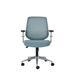 Skye Office Chair - Turquoise/white - 11/ZZ/SKY04