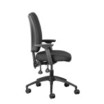 Kelso Typist Chair - Multi-adjustable armrests - 11/ZZ/KEL01 + 11/ZZ/WBA02