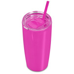 Altitude Daytona Plastic 2-in-1 Double-Wall Tumbler & Straw - 600ml