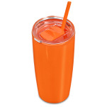 Altitude Daytona Plastic 2-in-1 Double-Wall Tumbler & Straw - 600ml