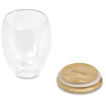 Okiyo Moco Double-Wall Glass Cup Duo Set