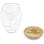 Okiyo Moco Double-Wall Glass Cup Duo Set