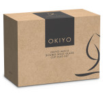 Okiyo Moco Double-Wall Glass Cup Duo Set