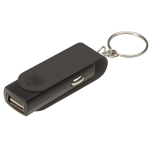 Swivel Phone Car Charger Keychain