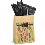 Ecological Digital Print Midi Paper Gift Bag 150gsm