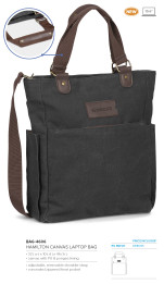 Hamilton Canvas Laptop Bag