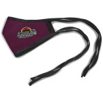 Alto Adults Tie-Back Face Mask - Maroon