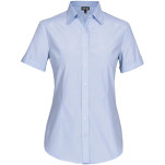 Ladies Short Sleeve Portsmouth Shirt - Light Blue
