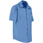 Mens Short Sleeve Micro Check Shirt