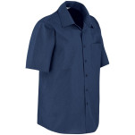 Mens Short Sleeve Micro Check Shirt