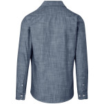 Mens Long Sleeve Windsor Shirt - Navy