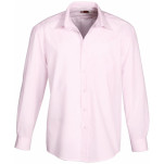 Mens Long Sleeve Washington Shirt - Pink