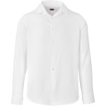 Mens Long Sleeve Wallstreet Shirt - White