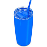 Altitude Daytona Plastic 2-in-1 Double-Wall Tumbler & Straw - 600ml