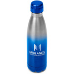 Serendipio Chandler Stainless Steel Vacuum Water Bottle - 500ml - Blue