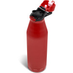 Slazenger Novac Stainless Steel Vacuum Water Bottle - 500ml - Red