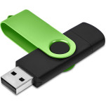 Shuffle Gyro Black Flash Drive – 32GB