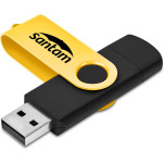 Shuffle Gyro Black Flash Drive – 32GB