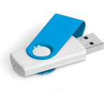 Axis Gyro White Flash Drive - 4GB