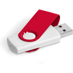 Axis Gyro White Flash Drive - 4GB