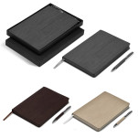 Oakridge Soft Cover Notebook & Pen Set