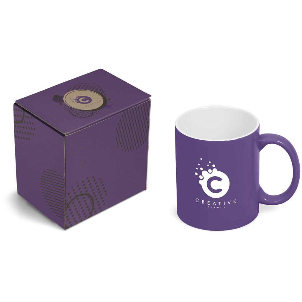 Omega Mug in Bianca Custom Gift Box