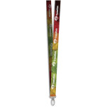 Lobster Clip Double-Sided Sublimation Satin Lanyard