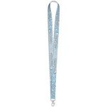 Snap Hook Clip Double-Sided Sublimation Petersham Lanyard