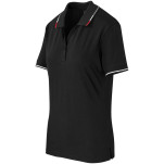Ladies Ash Golf Shirt - Black