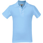 Kids Michigan Golf Shirt - Light Blue