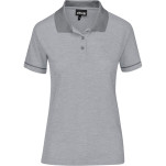 Ladies Verge Golf Shirt - Light Grey