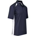 Mens Splice Golf Shirt - Navy