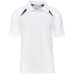 Kids Splice Golf Shirt - White
