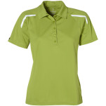 Ladies Nyos Golf Shirt - Lime