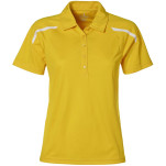 Ladies Nyos Golf Shirt - Yellow