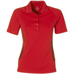 Ladies Mitica Golf Shirt - Red