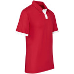 Mens Contest Golf Shirt - Red