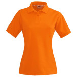 Ladies Crest Golf Shirt - Orange