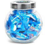 Mentos Classic Glass Candy Jar, Mint
