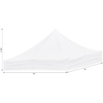 Ovation Sublimated Gazebo 3m X 3m - Roof (Excludes Hardware)