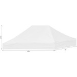 Ovation Sublimated Gazebo 4.5m X 3m - Roof (Excludes Hardware)