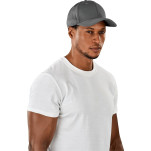 Ace 6 Panel Fitted Cap - White