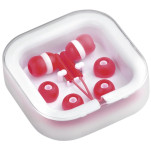 Altitude Grooves Earbuds - Red