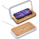 Okiyo Yoru Bamboo Wireless Charger & Night Light